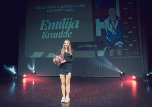 Gada balvas sportā 2023 ieguvējs:  SKATĪTĀJU SIMPĀTIJAS BALSOJUMS – Emīlija Kraukle (Peldēšana)16.02.2024
