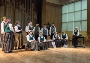 Tomes folkloras kopa piedalās ikgadējā skatē 