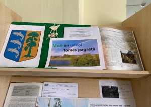 Tomes pagasta dienu pasākumi 2023, literārā izstāde