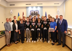 Basketbolistu pieņemšana 