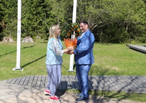 SIA “Rīgas meži” Vides izglītības centrs “EkVidO2” atklāšana 11.05.2023.