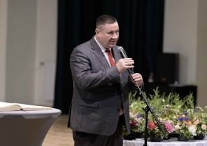Egils Helmanis Ogres novada Zelta kāzu pāru pasākums 31.05.2024