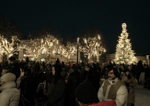 Ziemassvētku egles iedegšana Ogrē 03.12.2023.