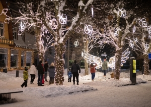 Ziemassvētku egles iedegšana Ogrē 03.12.2023.