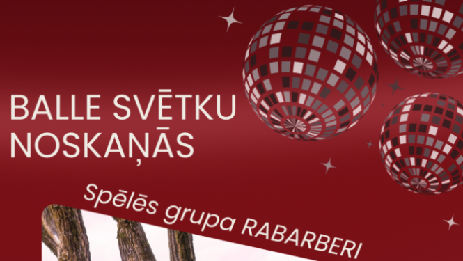14. novembrī plkst. 21.00 Ciemupes Tautas namā BALLE SVĒTKU NOSKAŅĀS  Spēlēs grupa Rabarberi  Apmeklētāji aicināti ņemt līdzi savu cienastu