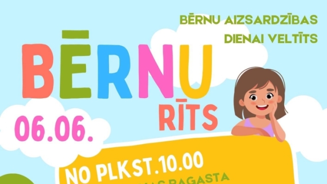 6. jūnijā no plkst. 10.00 aiz Jumpravas pagasta kultūras nama Bērnu aizsardzības dienai veltīts bērnu rīts - piepūšamās atrakcijas, klūdziņu pīšanas meistarklase bērniem.  plkst.13.00 Jumpravas pagasta Kultūras namā animācijas filma “LIELĀS SACĪKSTES CAURI EIROPAI’’