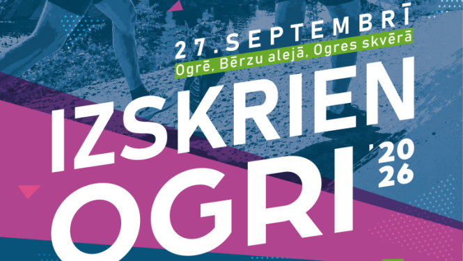 Svētdien, 27. septembrī, Ogrē norisināsies Ogres skrējiens, aicinot vienuviet gan pieredzējušus skrējējus, gan aktīva dzīvesveida cienītājus un ģimenes ar bērniem. Dalībniekiem būs iespēja izvēlēties 5 km vai 10 km distanci, savukārt mazākajiem skrējējiem paredzēta aptuveni 500 metru distance. Sacensību starta un finiša zona atradīsies Bērzu alejas skvērā.