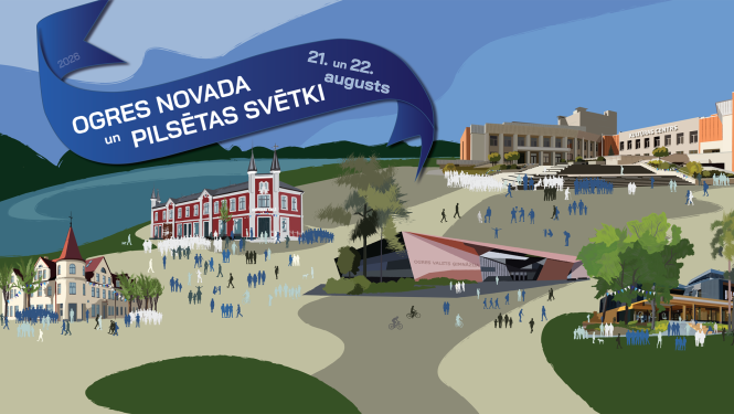 Ogres novada un pilsētas svētki 2026 notiks 21. un 22. augustā.