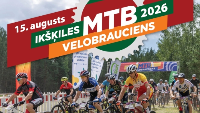 Jau 15. reizi augustā norisināsies “Ikšķiles MTB velobrauciens” Zilajos kalnos