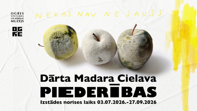 3. jūlijā plkst. 18.00 Ogres Vēstures un mākslas muzejā tiks atklāta mākslinieces Dārtas Madaras Cielavas personālizstāde “Piederības”