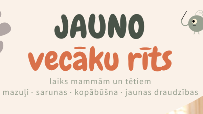 No 12. oktobra Ogres Jauniešu māja pirmdienu rītos atvērs durvis mammām un tētiem ar mazuļiem, dodot iespēju satikties, iepazīties un pavadīt laiku kopā. Jauno vecāku rīti notiks katru pirmdienu no plkst. 10.00 līdz 13.00.