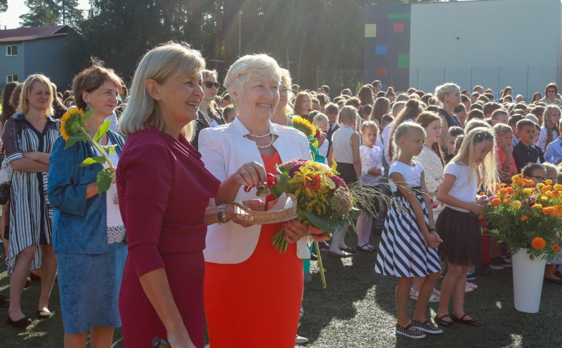 Ogres pilsētas skolās sācies jaunais mācību gads