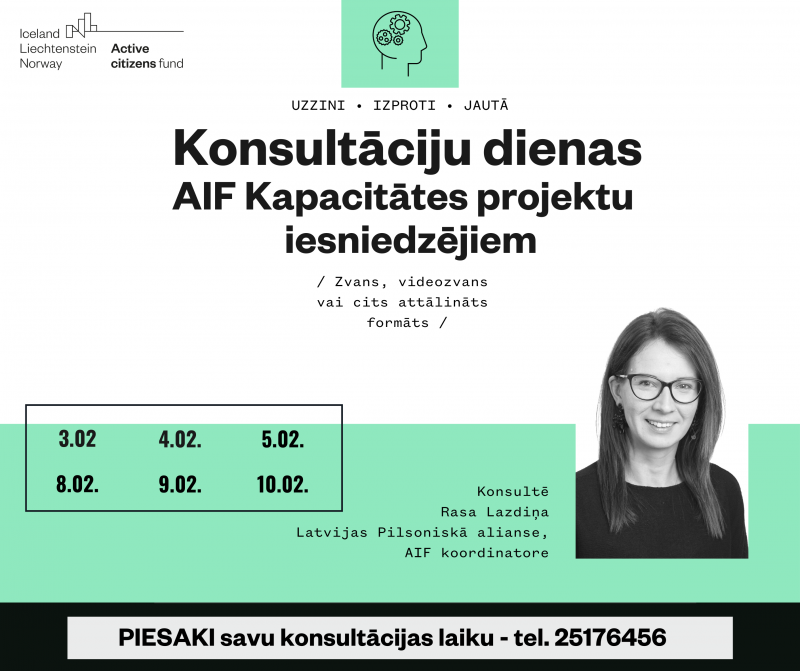NVO aicinātas pieteikties konsultācijām par kapacitātes projektiem
