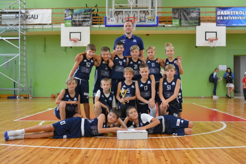 Ogres Basketbola skolā aizvadīts turnīrs “BK Ogre vasaras kauss 2020”