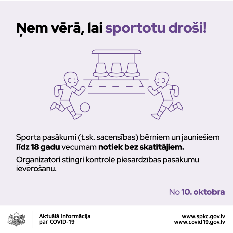 Covid-19 izplatības mazināšanai nosaka stingrākus ierobežojumus