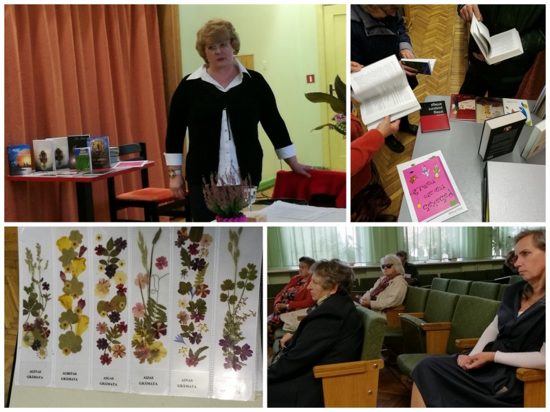 Ciemupes bibliotēkā notikusi tikšanās ar rakstnieci Daci Priedi