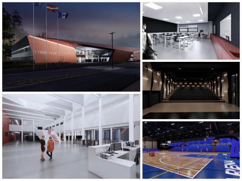 Pabeigta jaunās ģimnāzijas ēkas un sporta ēkas projektēšana