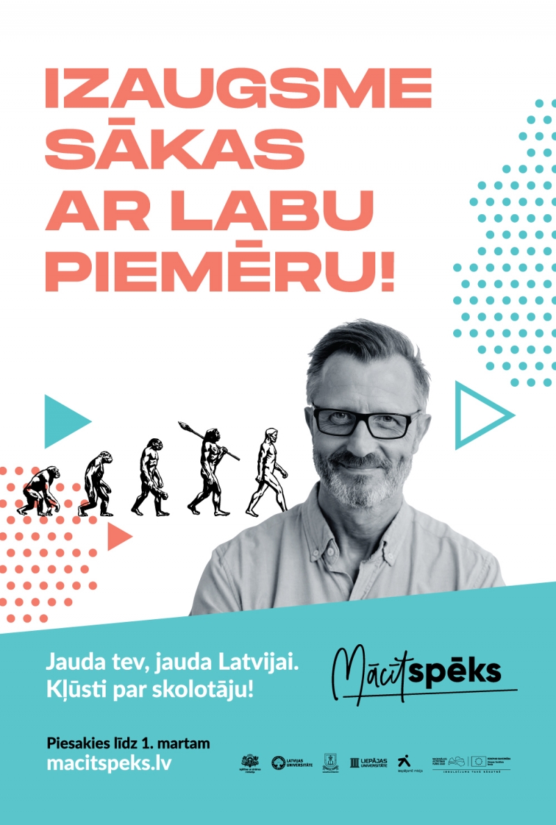 Turpinās pieteikšanās skolotāju izglītības projektam „Mācītspēks”