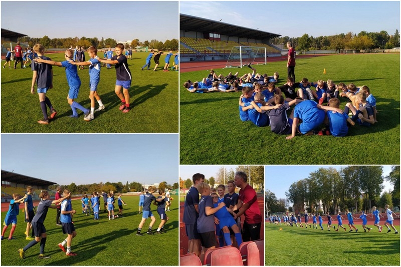 Motivācija un komandas saliedēšanās jaunajiem futbolistiem