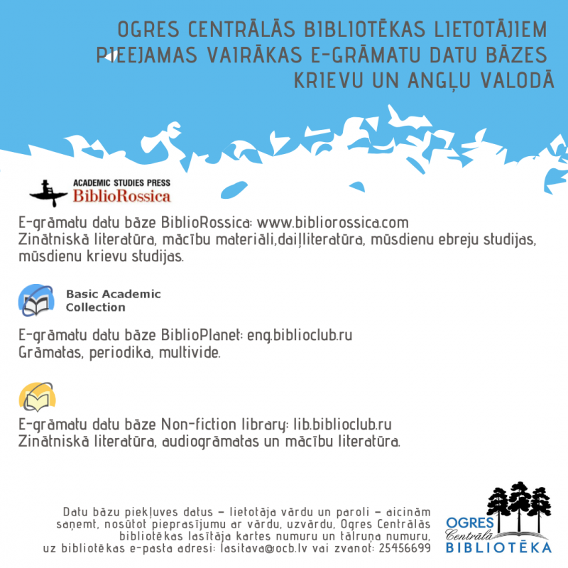 Piekļuve e-grāmatu datu bāzēm pagarināta