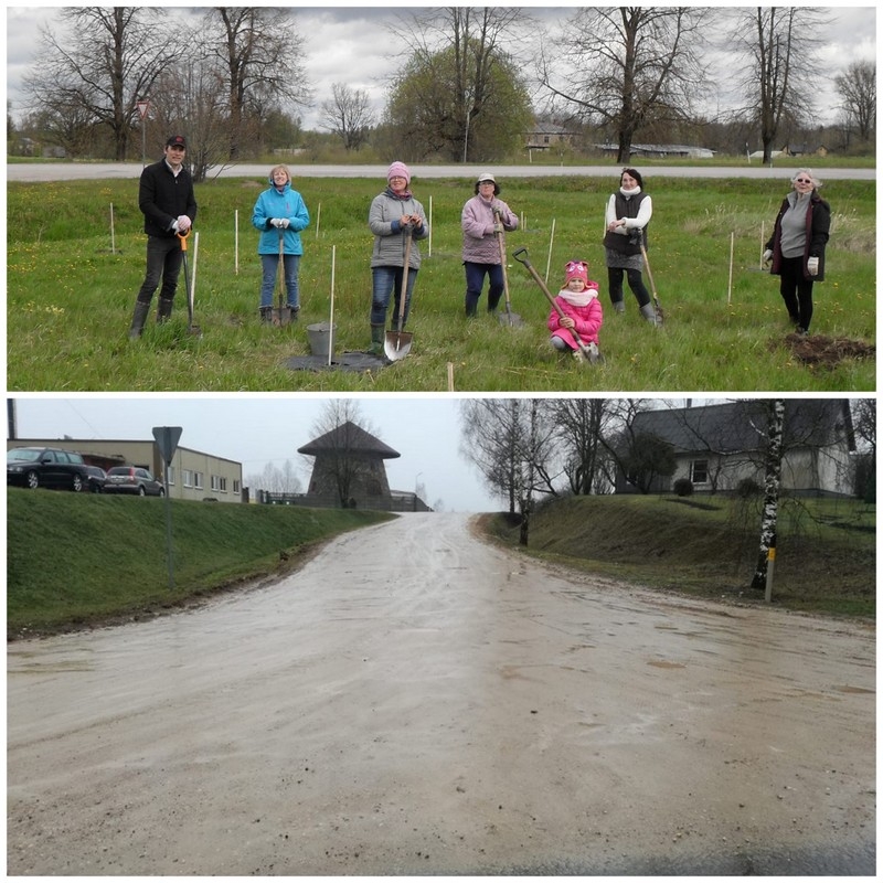 Labiekārtošanas darbi pagastos
