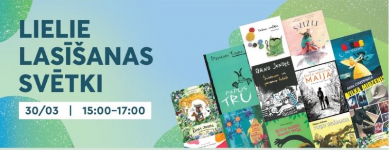 “Lielie lasīšanas svētki” šogad notiks tiešsaistē