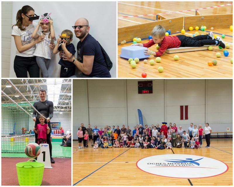 Jautrā un sportiskā atmosfērā aizvadīts ģimeņu dienas pasākums