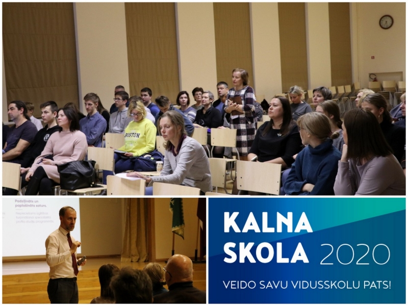 Ogres 1.vidusskolā vecāki iepazīstas ar jauno vidusskolas mācību modeli