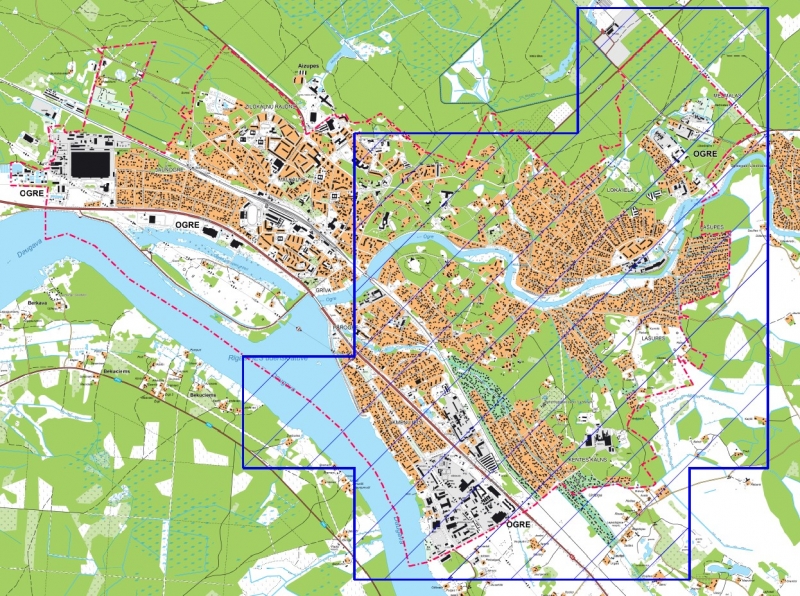 Tiks veikta pilsētas teritorijas apsekošana
