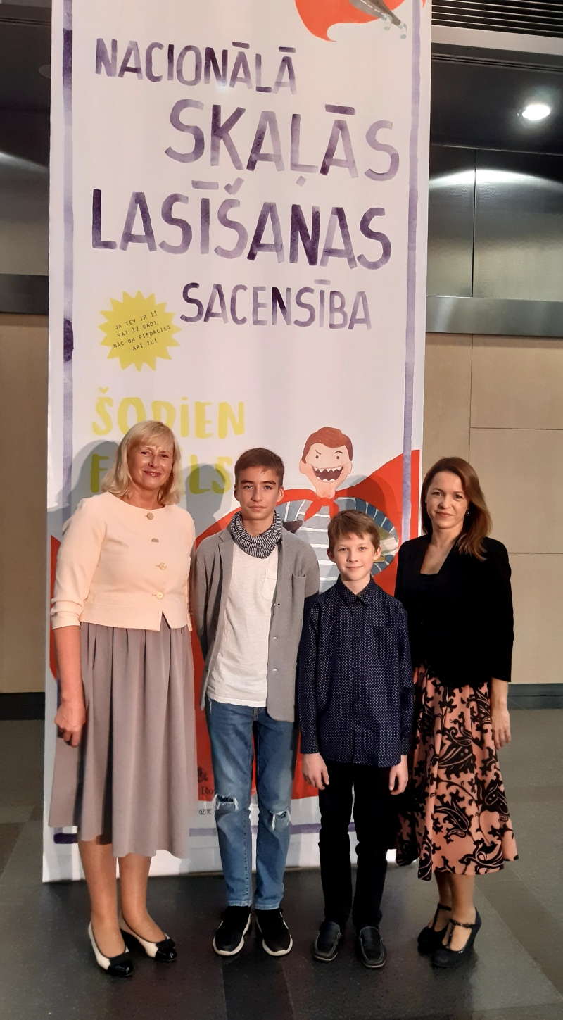 Noslēgusies nacionālā Skaļās lasīšanas sacensība 2019/2020