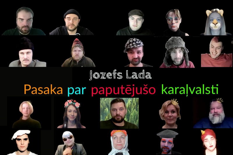 Ogres teātrī virtuāls jauniestudējums