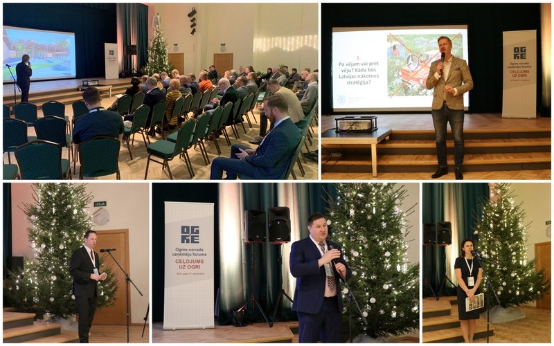 Norisinājies Ogres novada uzņēmēju forums “Ceļojums uz Ogri”