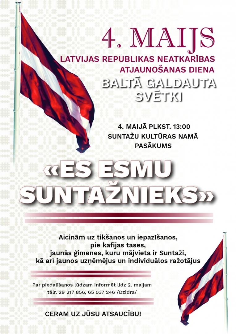 4.maijs Suntažos