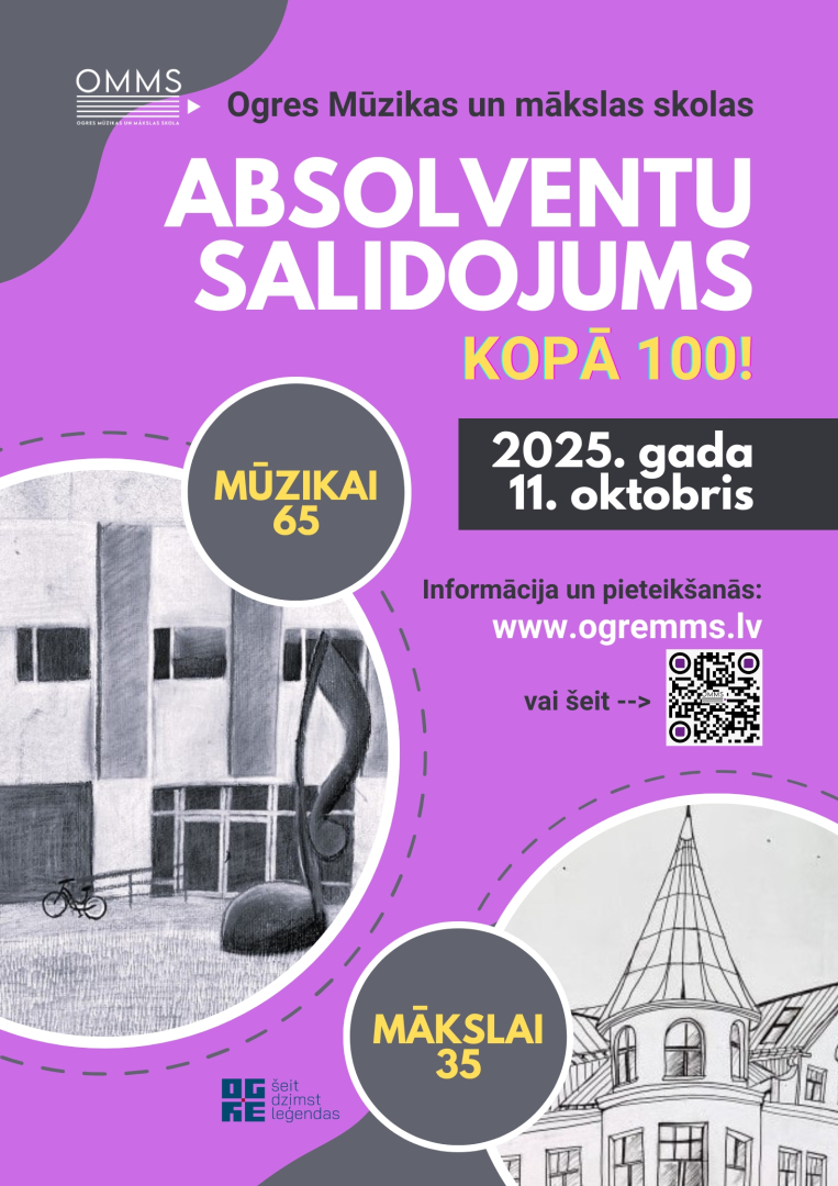 OMMS absolventu salidojums 11. oktobrī