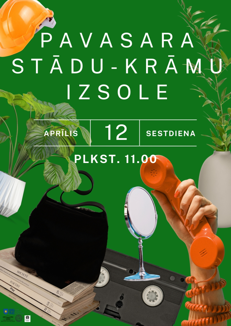 12. aprīlī Plkst. 11.00  Ķeguma Tautas namā STĀDU-KRĀMU IZSOLE