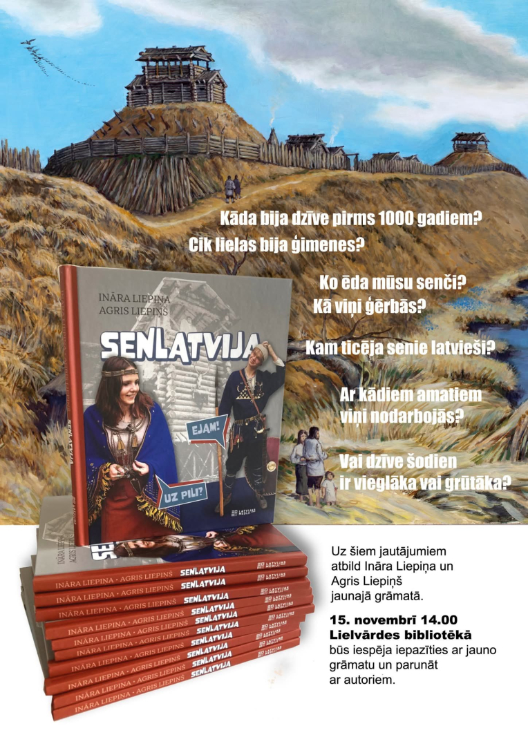Ināras un Agra Liepiņu grāmatas "SENLATVIJA" atvēršanas svētki.