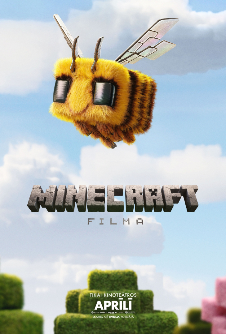 Bērnu filmu rīts | Ģimenes filma MINECRAFT Ogres novada Kultūras centrā 20. aprīlī plkst. 11.00