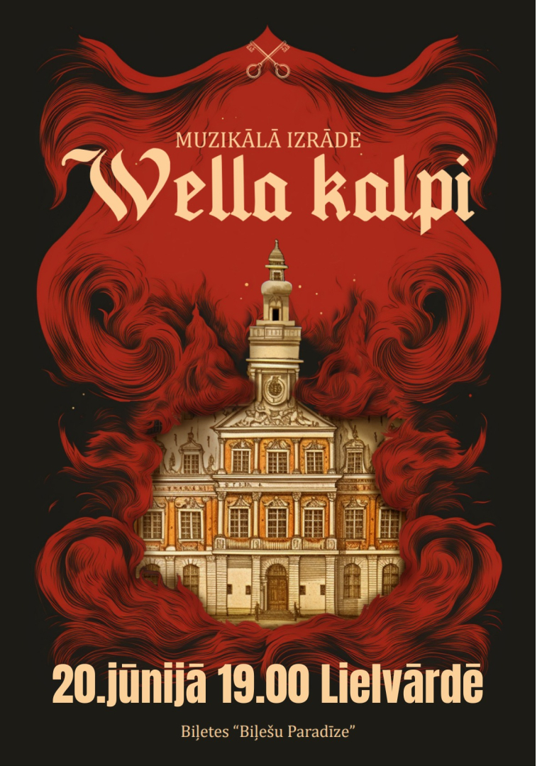 Lielvārdē, Rembates parkā, Spīdalas saliņā 20. jūnijā plkst. 19.00 Vasaras lieluzvedums - "Vella kalpi"