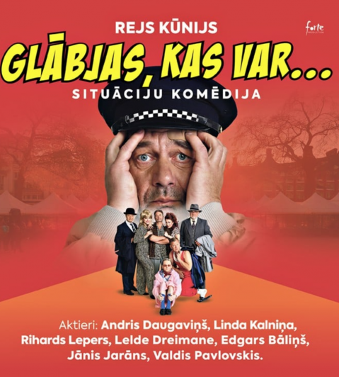 Rejs Kūnijs - situāciju komēdija GLĀBJAS, KAS VAR...