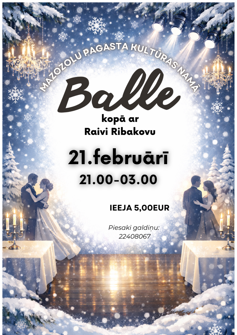 Balle kopā ar Raivi Ribakovu