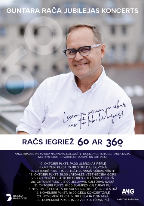Afišā Guntars Račs