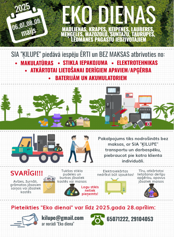 Eko dienas Ogres novadā