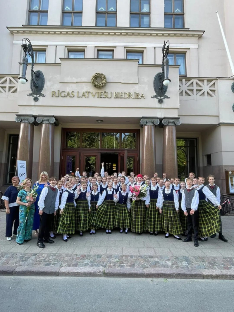 Ikšķiles vidusskolas 5.–12. klašu koris saņem Zelta diplomu XIII Latvijas Skolu jaunatnes dziesmu un deju svētku koru konkursa finālā