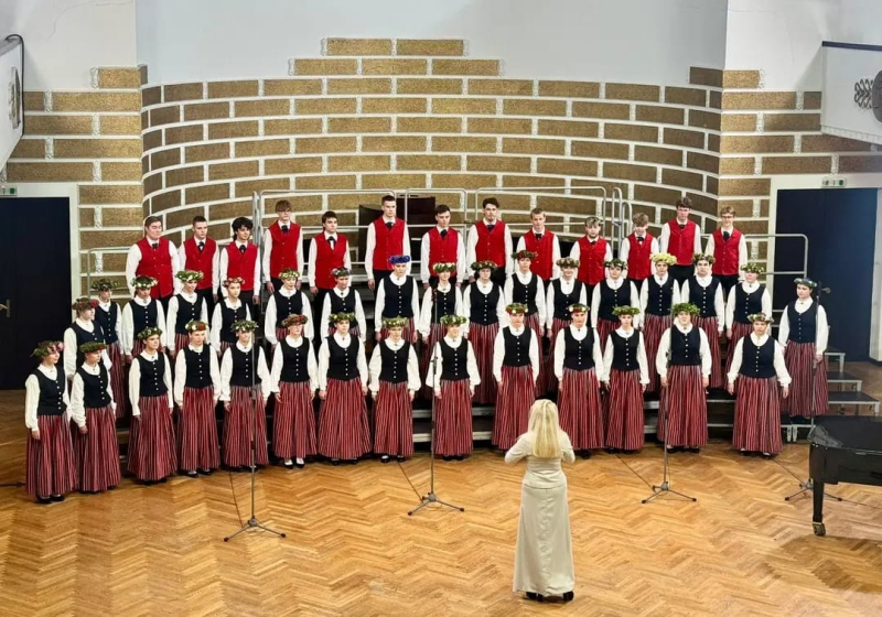gres Valsts ģimnāzijas jauktais koris Somnia saņem Zelta diplomu XIII Latvijas Skolu jaunatnes dziesmu un deju svētku koru konkursa finālā