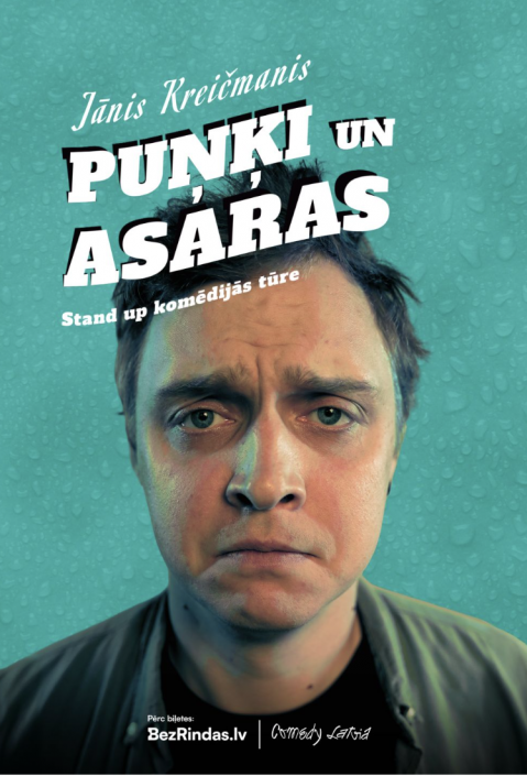 Jānis Kreičmanis “Puņķi un asaras” - stand-up komēdijas tūre