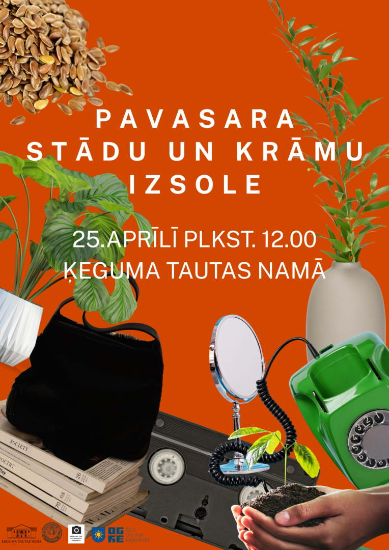 Pavasara stādu un krāmu izsole Ķeguma tautas namā 25. aprīlī plkst, 12.00.