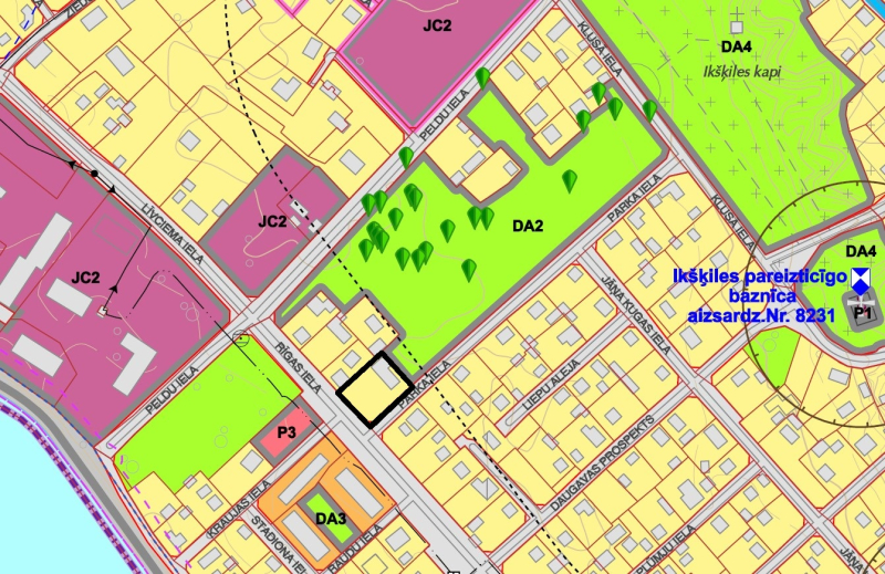 Ogres novada pašvaldība 2025. gada 30. janvārī ir apstiprinājusi  saistošos noteikumus Nr. 2/2025 (prot. Nr. 1; 30.) “Par lokālplānojuma zemes vienībai Rīgas ielā 3, Ikšķilē, Ogres novadā, teritorijas izmantošanas un apbūves noteikumu un grafiskās daļas apstiprināšanu”