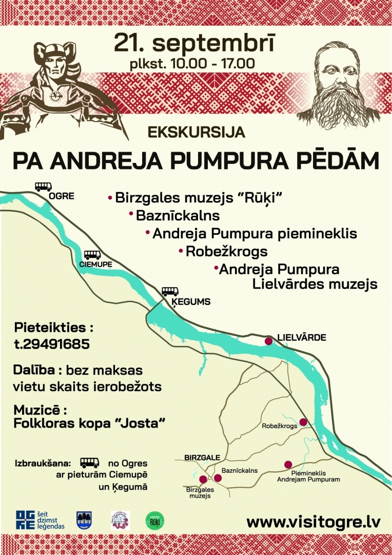 Ekskursija "Pa Andreja Pumpura pēdām" 21.09.2024.