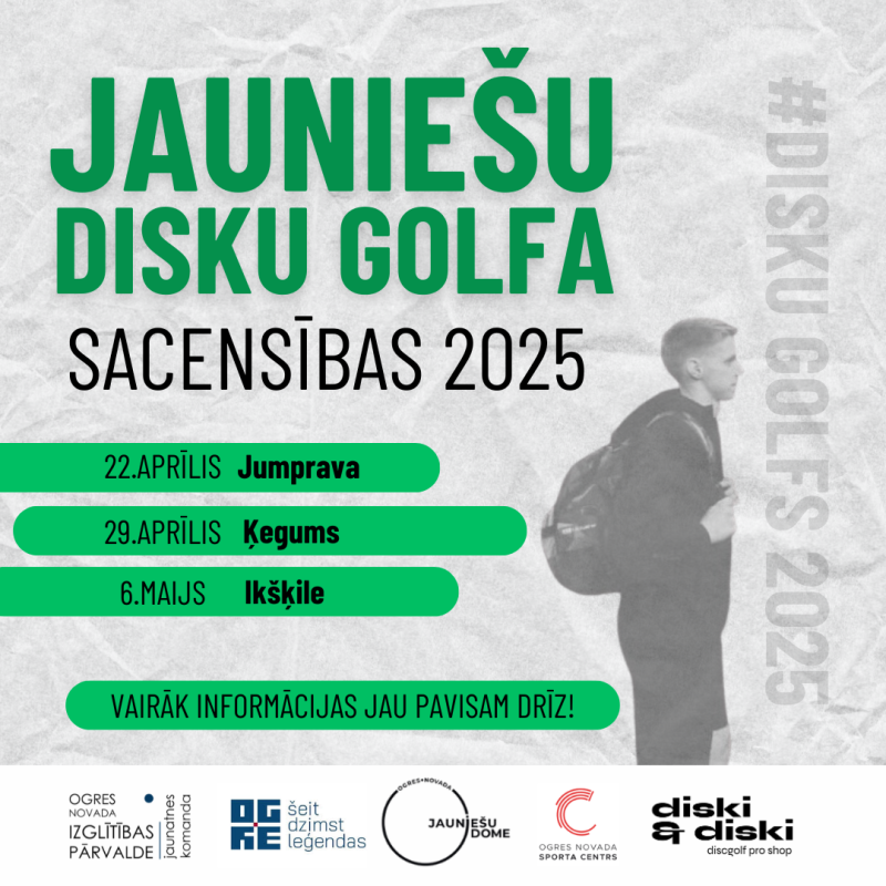 Jauniešu sacensības disku golfā
