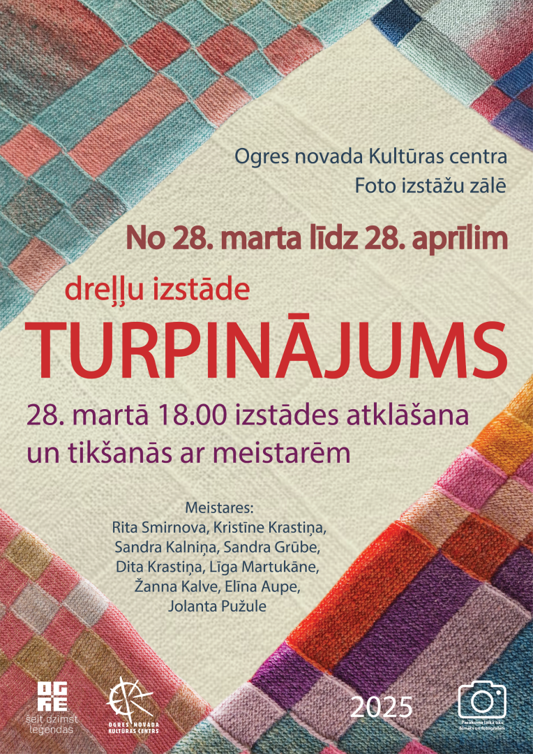 Dreļļu izstāde TURPINĀJUMS Ogres novada Kultūras centra Foto izstāžu zālē no 28. marta līdz 28. aprīli, 